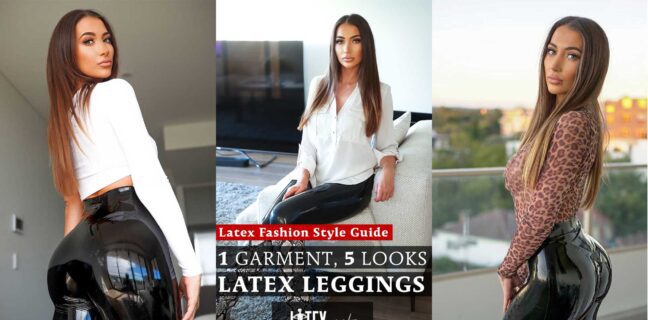 Another successful faux leather leggings fashion try on haul review 😊... |  TikTok