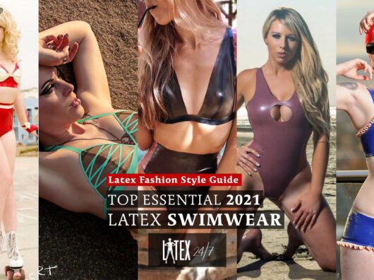 Fishnet Latex Bikini Top - Vex Latex