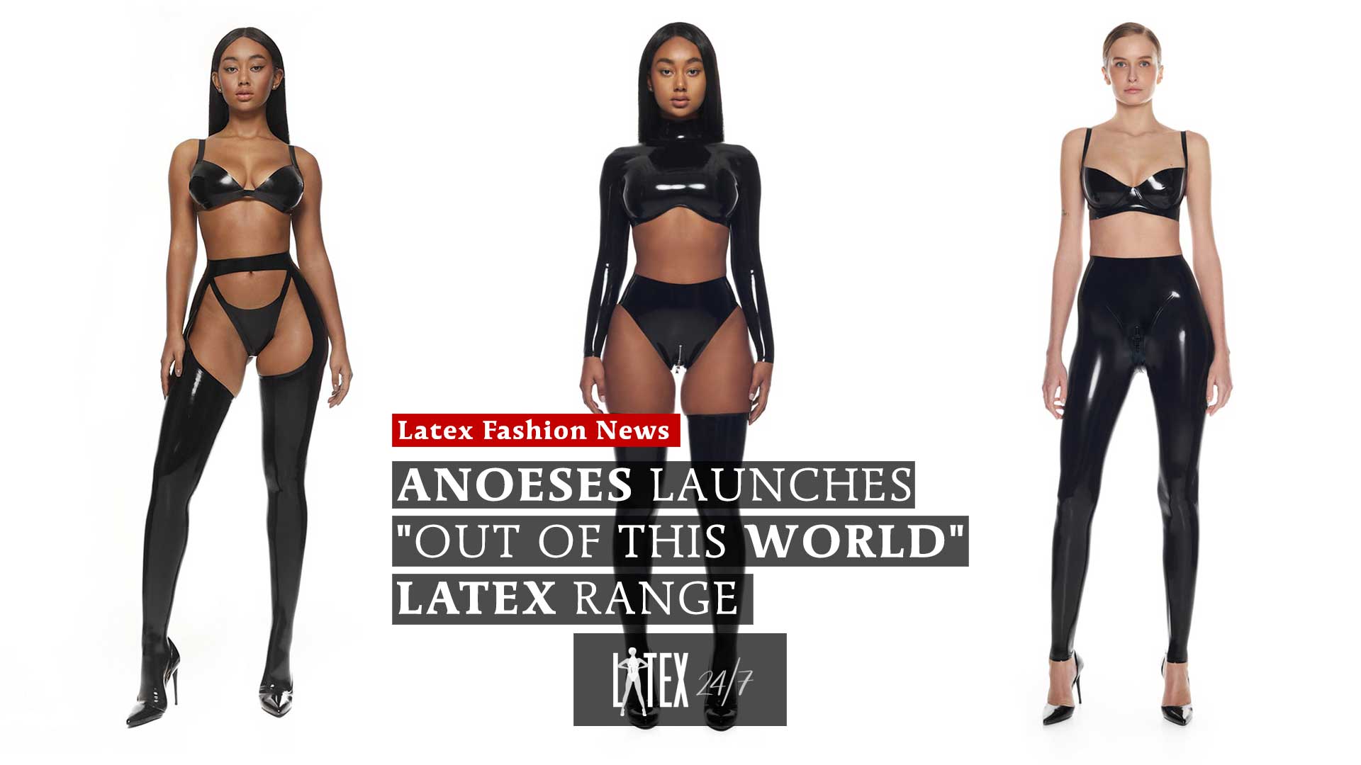 Latex Panties Black Latex Lingerie – ANOESES