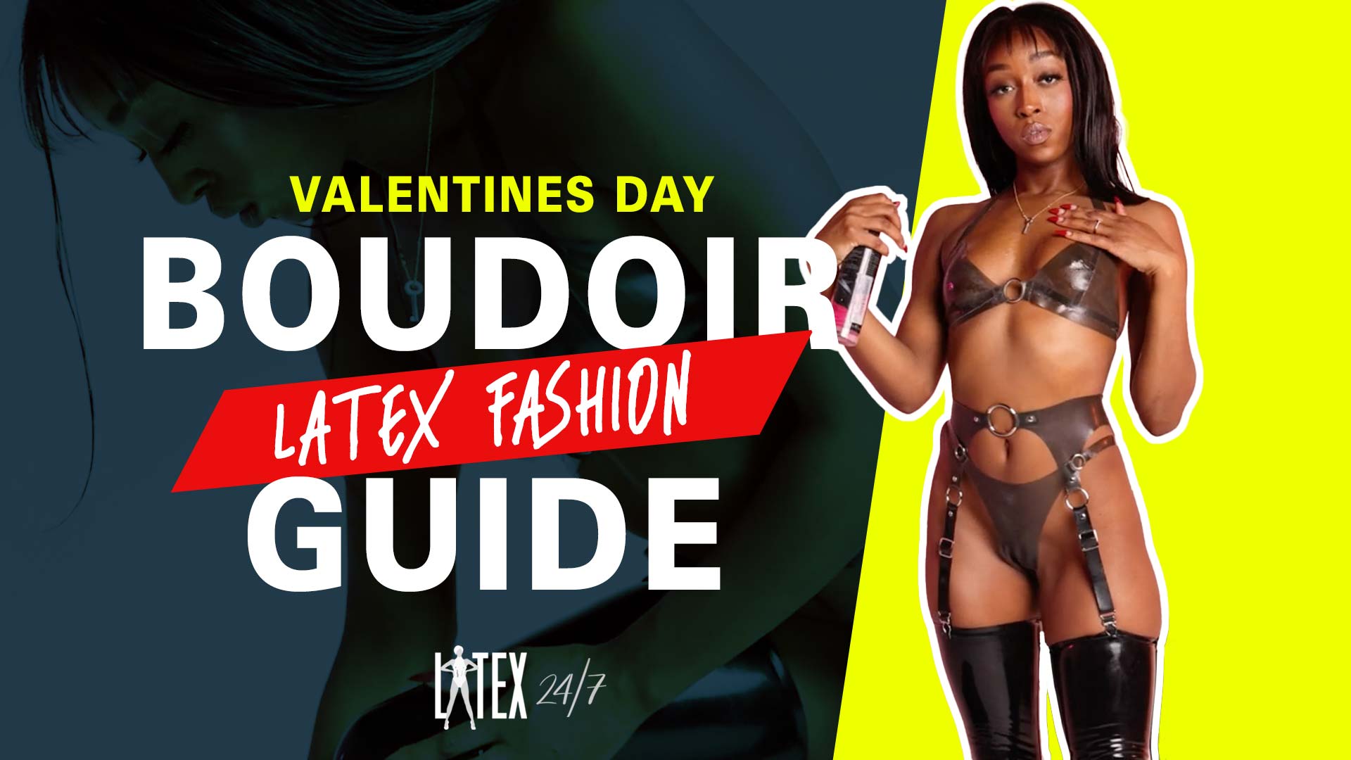 Jheanelle Corine's Valentine's Day Latex Boudoir Fashion Guide - Latex24/7